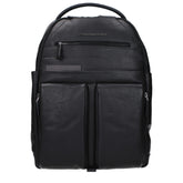 Black Leather Backpack
