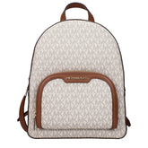 Beige Fabric Backpack