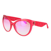 Pink Stainless Steel Sunglasses