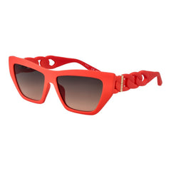 Red Plastic Sunglasses