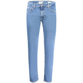 Blue Cotton Men's Jeans