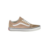 Beige Polyester Sneakers