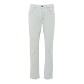 Blue Cotton Relaxed Fit Jeans