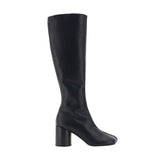 Black Calf Leather Bos Taurus Boots