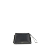 Black Calf Leather Bos Taurus Clutch Bag