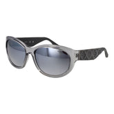 Gray Stainless Steel Sunglasses