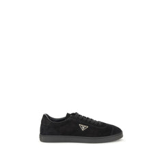 Black Calf Leather Bos Taurus Low Top Sneakers