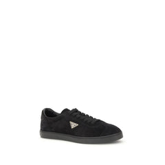 Black Calf Leather Bos Taurus Low Top Sneakers