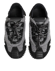Black Gray NS1 Low Top Sneakers Shoes