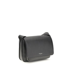 Black Calf Leather Bos Taurus Shoulder Bag
