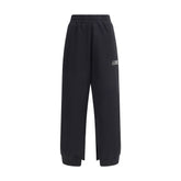 Black Cotton Joggers (Workout Pants)