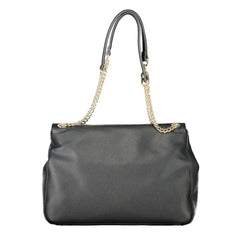 Nero Polyurethane Women Shoulder Bag