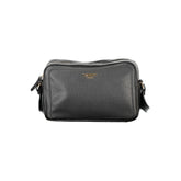 Black Polyurethane Women's Camera Bag
