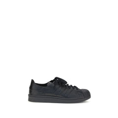 Black Calf Leather Bos Taurus Sneakers