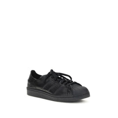 Black Calf Leather Bos Taurus Sneakers
