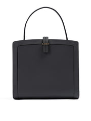 Anthracite Leather Shoulder Bag