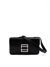 Black Leather Crossbody Bag