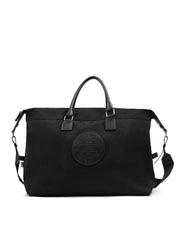 Black Fabric Weekend Travel Bag