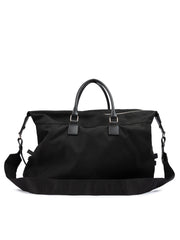 Black Fabric Weekend Travel Bag