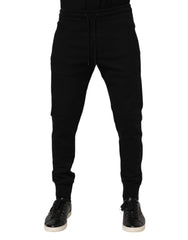Black Cotton Jogger Jogging Men Trouser Pants