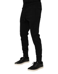 Black Cotton Jogger Jogging Men Trouser Pants