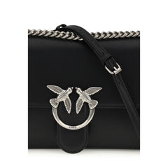 Black Calf Leather Bos Taurus Shoulder Bag