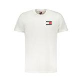 White Cotton Men's T-Shirt