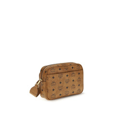 Brown Fabric Shoulder Bag