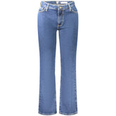 Blu Cotton Women Jeans