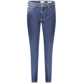 Blu Cotton Women Jeans