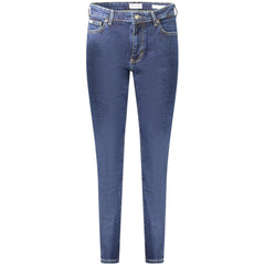 Blu Cotton Women Jeans