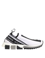 Black White Slip On Sorrento Sneakers Shoes