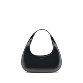 Black Leather Shoulder Bag
