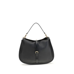 Black Calf Leather Bos Taurus Shoulder Bag