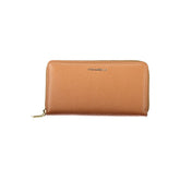 Marrone Leather Woman Wallet