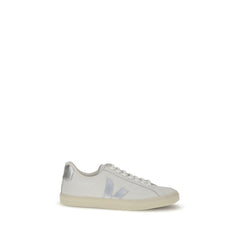 White Calf Leather Bos Taurus Low Top Sneakers