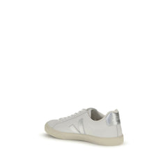 White Calf Leather Bos Taurus Low Top Sneakers