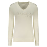 Bianco Viscosa Women's Long-Sleeved T-Shirt