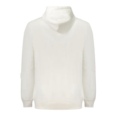 White Cotton Men Sweatshirt