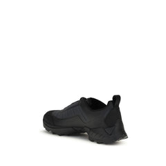 Black Polyamide Athletic Sneakers