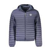 Blue Polyamide Men's Jacket