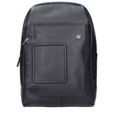 Blue Leather Crossbody Bag