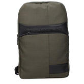 Green Fabric Crossbody Bag