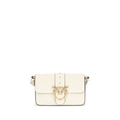 White Calf Leather Bos Taurus Shoulder Bag
