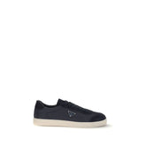 Blue Polyamide Low Top Sneakers