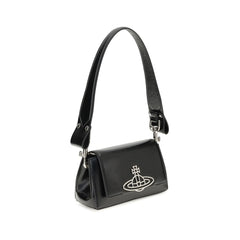 Black Other Fibres Shoulder Bag