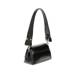 Black Other Fibres Shoulder Bag