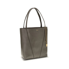 Gray Calf Leather Bos Taurus Shoulder Bag