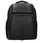 Black Leather Backpack