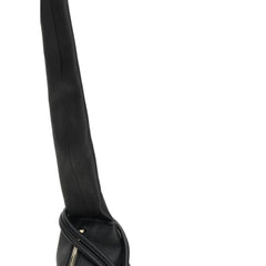 Black Recycled Polyester Shoulder Bag